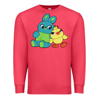 Cardinal bunny and ducky Premium Sweatshirt - linhVisuals