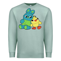 Seafoam bunny and ducky Premium Sweatshirt - linhVisuals
