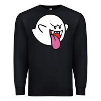 Black boo Premium Sweatshirt - linhVisuals