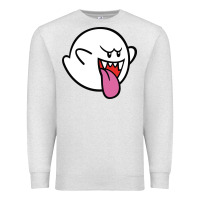 Oatmeal Heather boo Premium Sweatshirt - linhVisuals