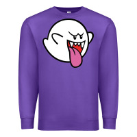 Purple boo Premium Sweatshirt - linhVisuals