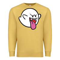 Antique Gold boo Premium Sweatshirt - linhVisuals