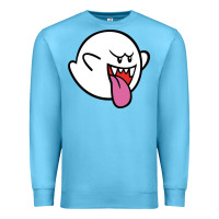 Ocean Blue boo Premium Sweatshirt - linhVisuals