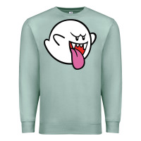 Seafoam boo Premium Sweatshirt - linhVisuals