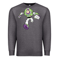 Charcoal Heather buzz lightyear Premium Sweatshirt - linhVisuals