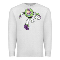 Oatmeal Heather buzz lightyear Premium Sweatshirt - linhVisuals