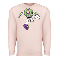 Pale Pink buzz lightyear Premium Sweatshirt - linhVisuals