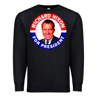 Black richard nixon president usa vote election campaign t shirt Premium Sweatshirt - linhVisuals