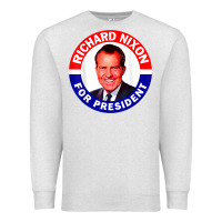Oatmeal Heather richard nixon president usa vote election campaign t shirt Premium Sweatshirt - linhVisuals