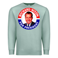 Seafoam richard nixon president usa vote election campaign t shirt Premium Sweatshirt - linhVisuals