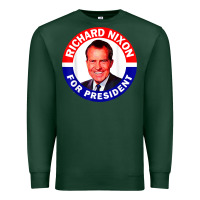 Sports Green richard nixon president usa vote election campaign t shirt Premium Sweatshirt - linhVisuals