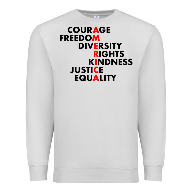 Anti Trump Resist Premium Sweatshirt by linhVisuals | Teevron