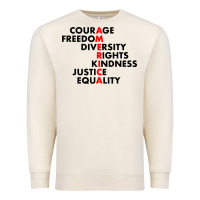 Sandshell anti trump resist Premium Sweatshirt - linhVisuals