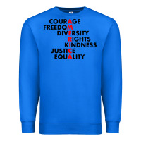 True Royal anti trump resist Premium Sweatshirt - linhVisuals