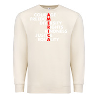 Sandshell anti trump resist Premium Sweatshirt - linhVisuals