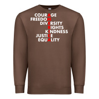 Chestnut anti trump resist Premium Sweatshirt - linhVisuals