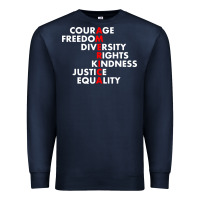 Anti Trump Resist Premium Sweatshirt | Teevron