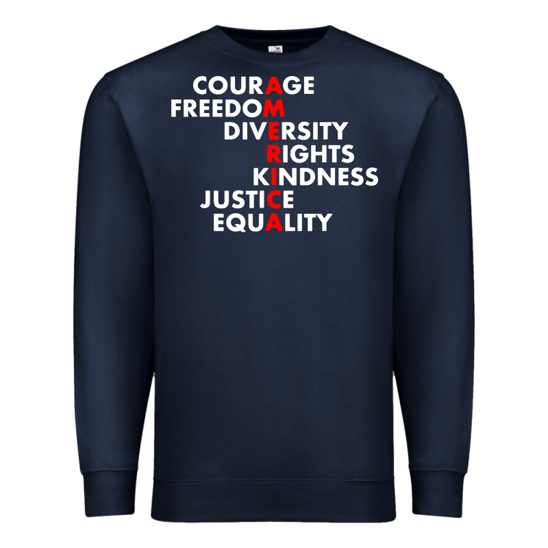 Anti Trump Resist Premium Sweatshirt by linhVisuals | Teevron
