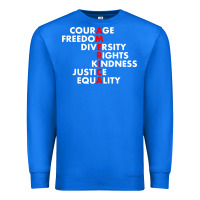 True Royal anti trump resist Premium Sweatshirt - linhVisuals