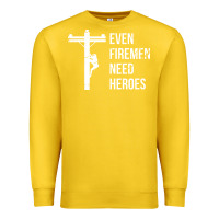 Lemon even firemen need heroes lineworker powerline technician premium Premium Sweatshirt - linhVisuals