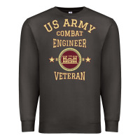 Smoke us army combat engineer combat engineer veteran gift pullover hoodie Premium Sweatshirt - linhVisuals