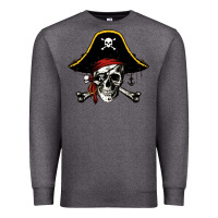 Charcoal Heather pi rate 3 14 Premium Sweatshirt - linhVisuals