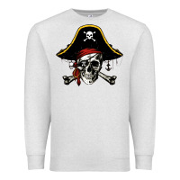 Oatmeal Heather pi rate 3 14 Premium Sweatshirt - linhVisuals