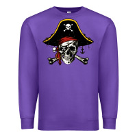 Purple pi rate 3 14 Premium Sweatshirt - linhVisuals