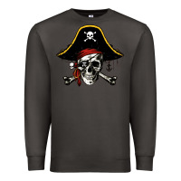 Smoke pi rate 3 14 Premium Sweatshirt - linhVisuals
