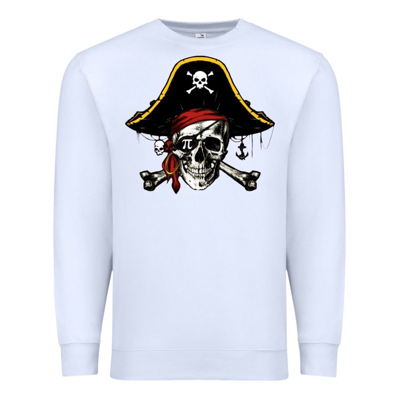 Pi Rate 3 14 Premium Sweatshirt by linhVisuals | Teevron