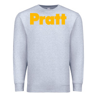 Heather Grey Pratt Institute Premium Sweatshirt - linhVisuals