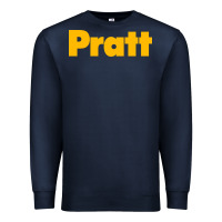 Navy Pratt Institute Premium Sweatshirt - linhVisuals