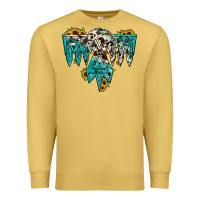 Antique Gold thunderbird Premium Sweatshirt - JahusDesignShop