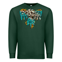 Sports Green thunderbird Premium Sweatshirt - JahusDesignShop