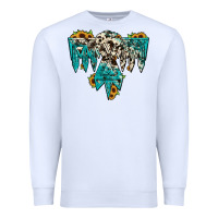 White thunderbird Premium Sweatshirt - JahusDesignShop