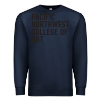 Navy Pacific Northwest College of Art Premium Sweatshirt - linhVisuals
