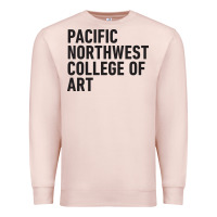 Pale Pink Pacific Northwest College of Art Premium Sweatshirt - linhVisuals