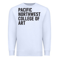 White Pacific Northwest College of Art Premium Sweatshirt - linhVisuals