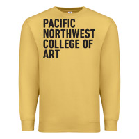 Antique Gold Pacific Northwest College of Art Premium Sweatshirt - linhVisuals