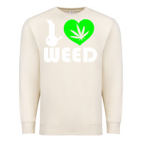 Sandshell i love weed fun Premium Sweatshirt - linhVisuals