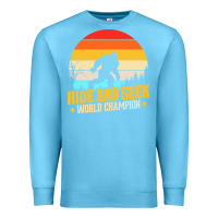 Ocean Blue hide and seek world champion bigfoot t  shirt hide and seek world cham Premium Sweatshirt - linhVisuals