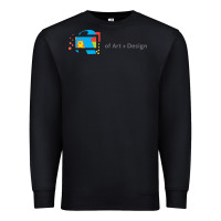 Black Ringling College of Art and Design Premium Sweatshirt - linhVisuals