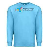 Ocean Blue Ringling College of Art and Design Premium Sweatshirt - linhVisuals