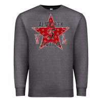 Charcoal Heather almighty vice lord nation vl avln t shirt Premium Sweatshirt - linhVisuals
