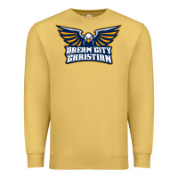 Antique Gold twin city christian school Premium Sweatshirt - linhVisuals