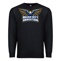 Black twin city christian school Premium Sweatshirt - linhVisuals