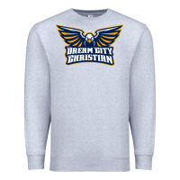 Heather Grey twin city christian school Premium Sweatshirt - linhVisuals