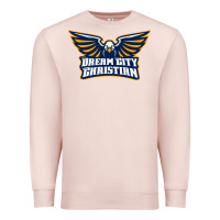 Pale Pink twin city christian school Premium Sweatshirt - linhVisuals