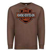 Chestnut enjoy jesus christ heavenly devoted son parody religious tee t shirt Premium Sweatshirt - linhVisuals