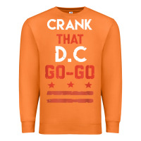 Carrot vintage washington d.c crank that go go music design gift. t shirt Premium Sweatshirt - linhVisuals